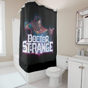 Avengers Classics Doctor Strange Cosmic Graphic Shower Curtain