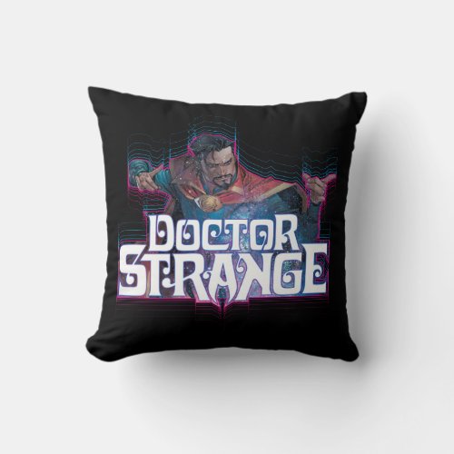 Avengers Classics  Doctor Strange Cosmic Graphic Throw Pillow