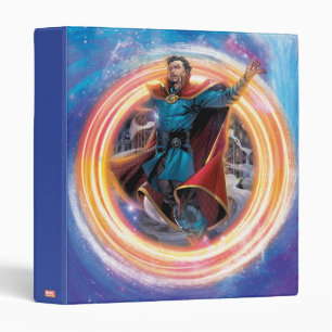 Avengers Classics   Doctor Strange In Portal 3 Ring Binder