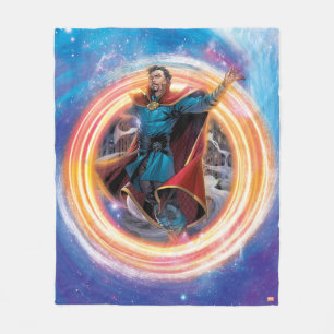 Avengers Classics   Doctor Strange In Portal Fleece Blanket