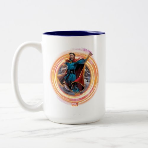 Avengers Classics  Doctor Strange In Portal Two_Tone Coffee Mug