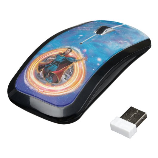 Avengers Classics | Doctor Strange In Portal Wireless Mouse (Angled)