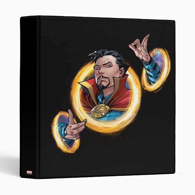 Avengers Classics | Doctor Strange Through Portals 3 Ring Binder (Front/Spine)