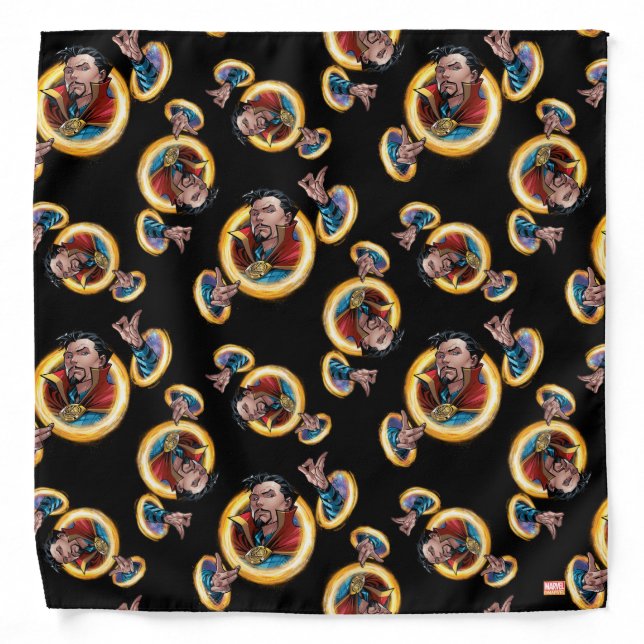 Avengers Classics | Doctor Strange Through Portals Bandana (Front)