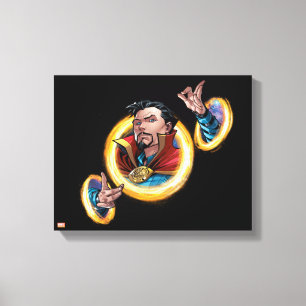 Avengers Classics   Doctor Strange Through Portals Canvas Print