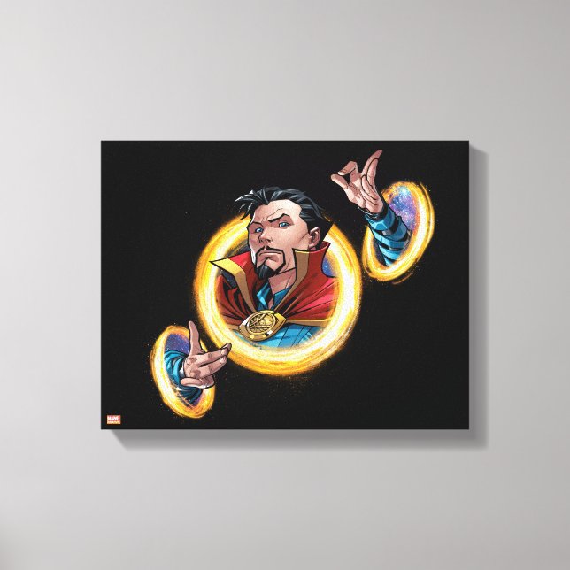 Avengers Classics | Doctor Strange Through Portals Canvas Print (Front)