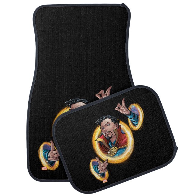 Avengers Classics | Doctor Strange Through Portals Car Floor Mat (Set)