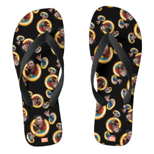 Avengers Classics   Doctor Strange Through Portals Flip Flops