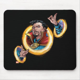 Avengers Classics Doctor Strange Through Portals Mouse Pad