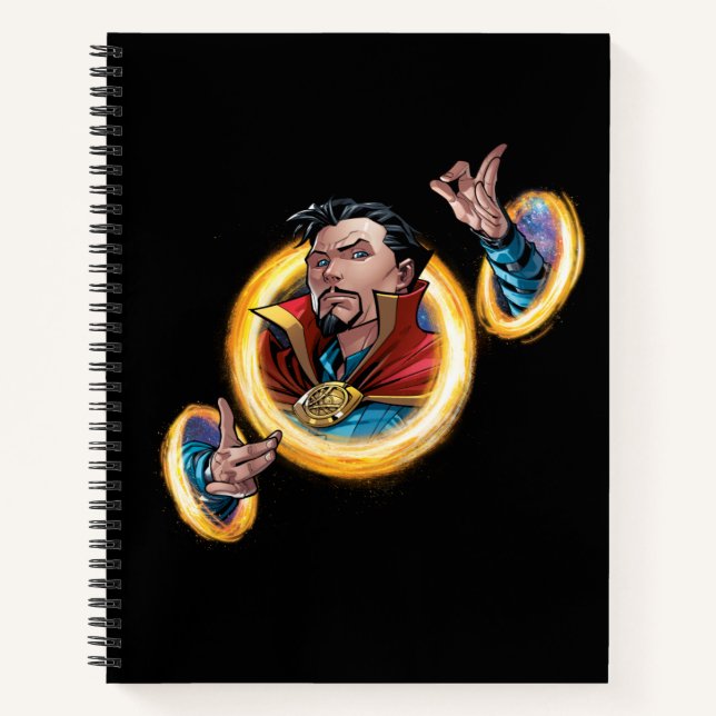 Avengers Classics | Doctor Strange Through Portals Notebook (Front)