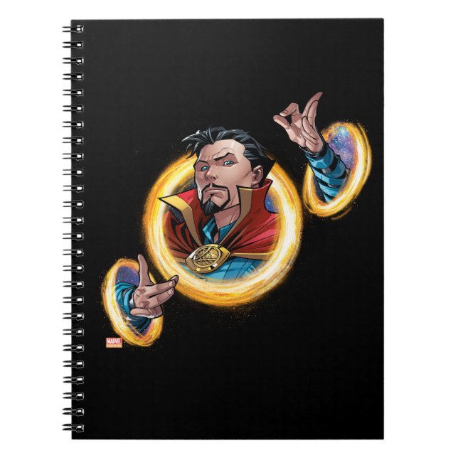 Avengers Classics | Doctor Strange Through Portals Notebook (Front)