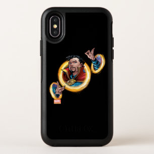 Avengers Classics   Doctor Strange Through Portals OtterBox Symmetry iPhone X Case