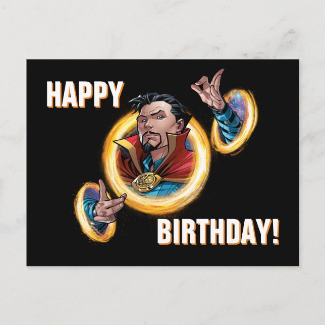 Avengers Classics | Doctor Strange Through Portals Postcard (Front)