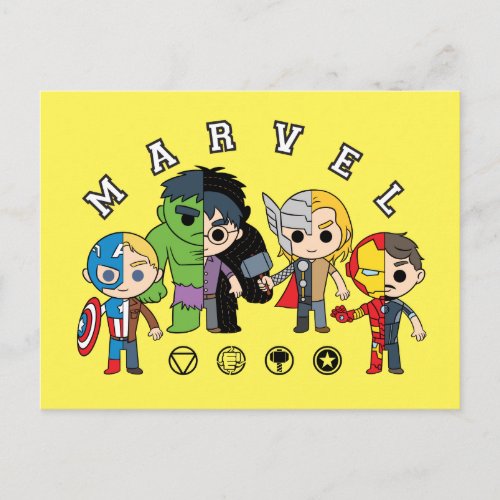 Avengers Classics  Dual Identity Postcard