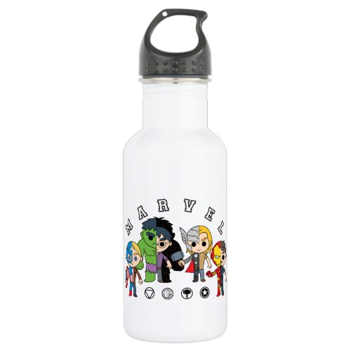 Avengers Classics  Dual Identity Stainless Steel Water Bottle