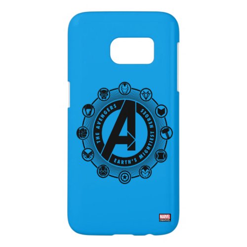 Avengers Classics  Earths Mightiest Heroes Icons Samsung Galaxy S7 Case