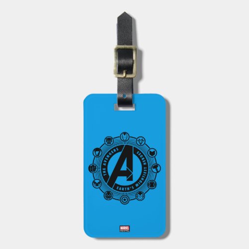 Avengers Classics  Earths Mightiest Heroes Icons Luggage Tag