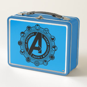 Avengers Classics   Earth's Mightiest Heroes Icons Metal Lunch Box