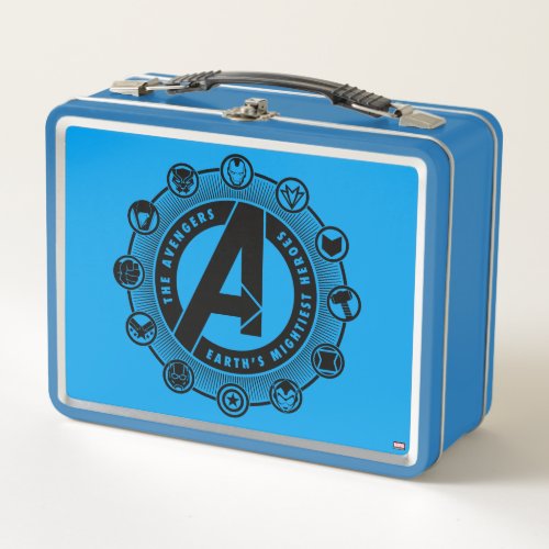 Avengers Classics  Earths Mightiest Heroes Icons Metal Lunch Box
