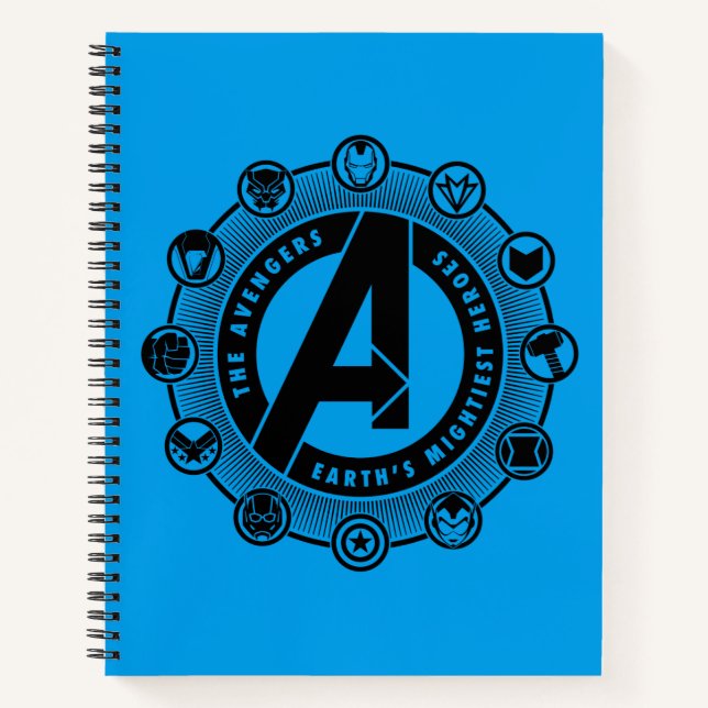 Avengers Classics | Earth's Mightiest Heroes Icons Notebook (Front)