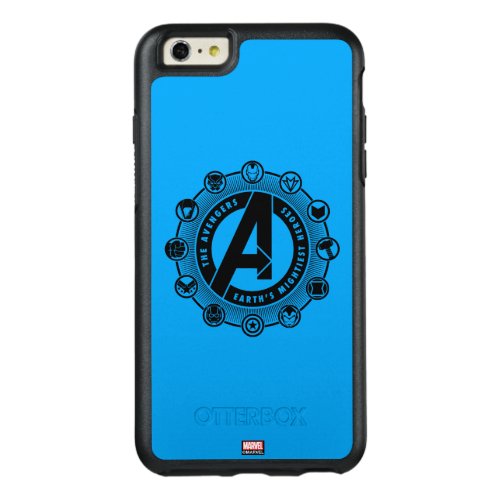 Avengers Classics  Earths Mightiest Heroes Icons OtterBox iPhone 66s Plus Case