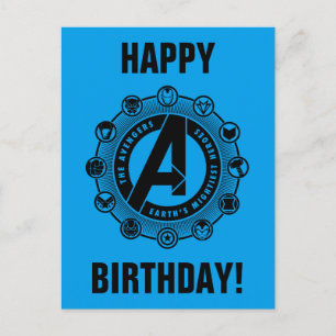 Avengers Classics   Earth's Mightiest Heroes Icons Postcard