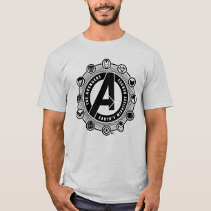 Avengers Classics   Earth's Mightiest Heroes Icons T-Shirt