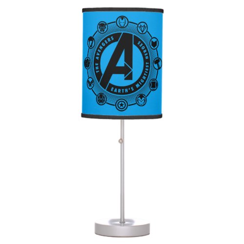 Avengers Classics  Earths Mightiest Heroes Icons Table Lamp