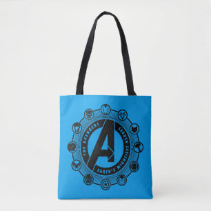 Avengers Classics   Earth's Mightiest Heroes Icons Tote Bag