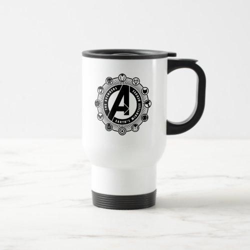 Avengers Classics  Earths Mightiest Heroes Icons Travel Mug