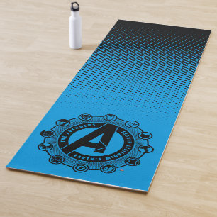 Avengers Classics   Earth's Mightiest Heroes Icons Yoga Mat