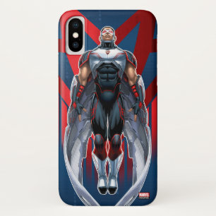 Avengers Classics   Falcon Icon Badge iPhone X Case
