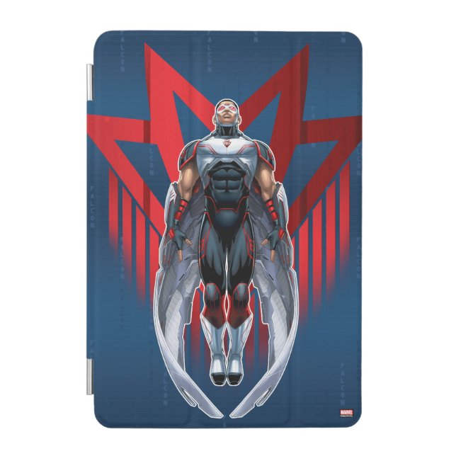 Avengers Classics | Falcon Icon Badge iPad Mini Cover (Front)