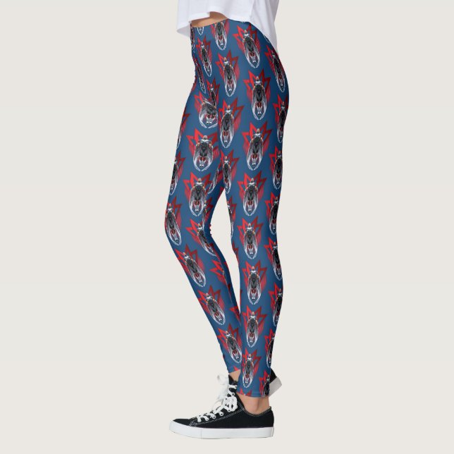 Avengers Classics | Falcon Icon Badge Leggings (Left)