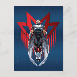Avengers Classics   Falcon Icon Badge Postcard