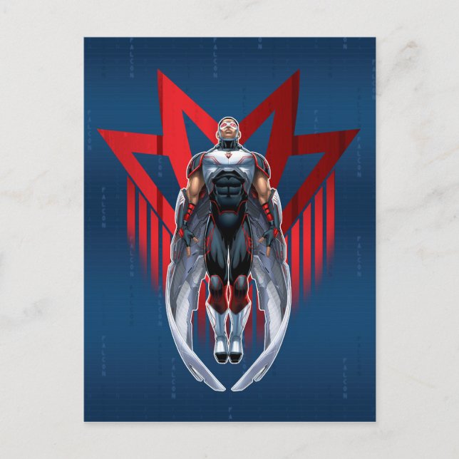 Avengers Classics | Falcon Icon Badge Postcard (Front)