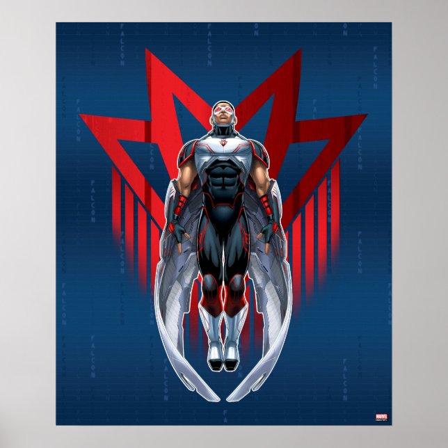 Avengers Classics | Falcon Icon Badge Poster (Front)