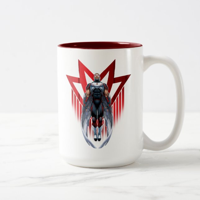 Avengers Classics | Falcon Icon Badge Two-Tone Coffee Mug (Right)