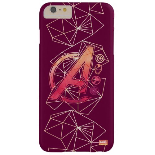 Avengers Classics  Geometric Avengers Icons Barely There iPhone 6 Plus Case