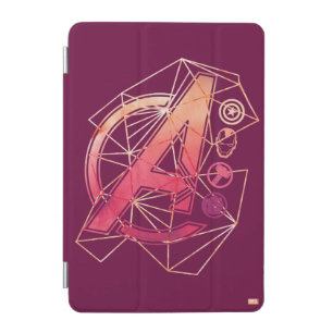 Avengers Classics   Geometric Avengers Icons iPad Mini Cover