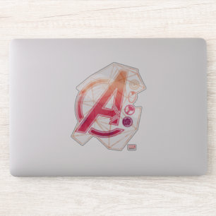 Avengers Classics   Geometric Avengers Icons Sticker