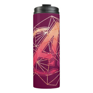 Avengers Classics   Geometric Avengers Icons Thermal Tumbler