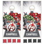 Avengers Classics | Glowing Logo Avengers Group Cornhole Set