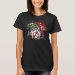 Avengers Classics | Glowing Logo Avengers Group T-Shirt