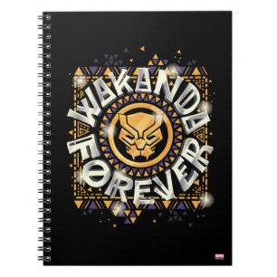 Avengers Classics Golden Wakanda Forever Graphic Notebook