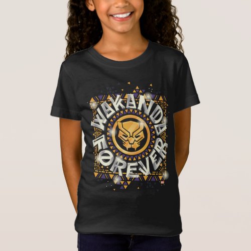 Avengers Classics  Golden Wakanda Forever Graphic T_Shirt