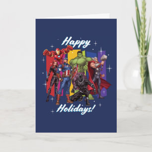Avengers Classics   Group "Happy Holidays" Holiday Card