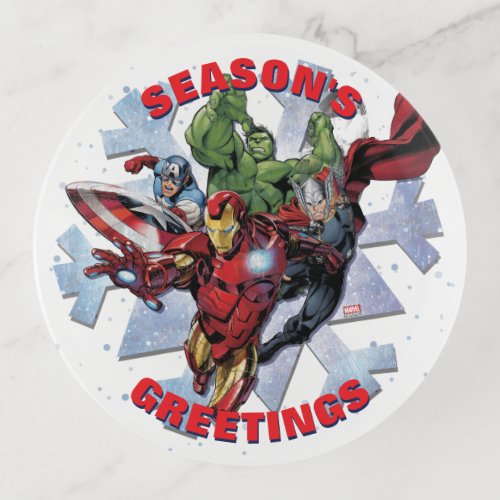 Avengers Classics  Group Snowflake Graphic Trinket Tray