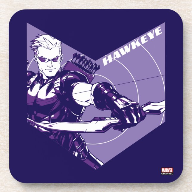 Avengers Classics | Hawkeye Arrow Cutout Beverage Coaster (Front)