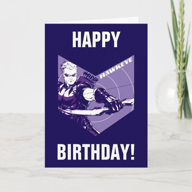 Avengers Classics | Hawkeye Arrow Cutout Card (Front)